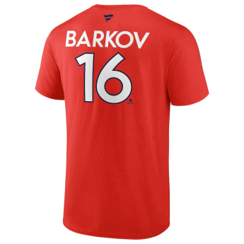 Florida Panthers pánské tričko Aleksander Barkov #16 2024 Stanley Cup Champions Authentic Pro Name & Number