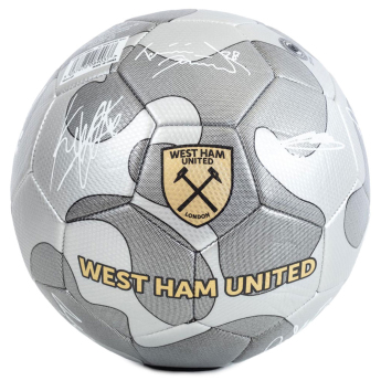 West Ham United fotbalový míč Camo Sig