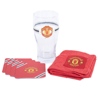 Manchester United barový set Core Stripe