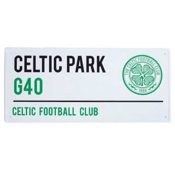 FC Celtic cedule na zeď White Street