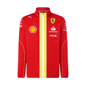 Ferrari pánská bunda Driver Softshell red F1 Team 2024