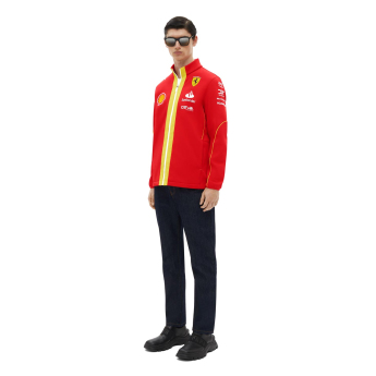 Ferrari pánská bunda Driver Softshell red F1 Team 2024