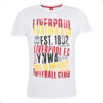 FC Liverpool pánské tričko Word Chop Tee