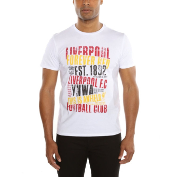 FC Liverpool pánské tričko Word Chop Tee