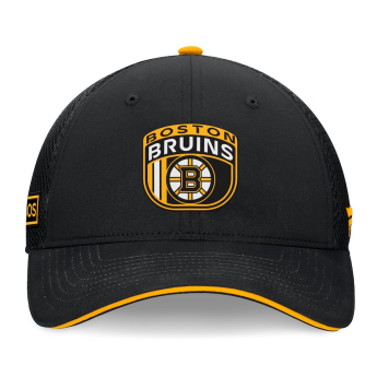 Boston Bruins čepice baseballová kšiltovka 2024 Draft NHL On Stage Trucker Adjustable Hat