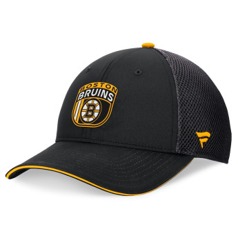 Boston Bruins čepice baseballová kšiltovka 2024 Draft NHL On Stage Trucker Adjustable Hat