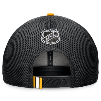 Boston Bruins čepice baseballová kšiltovka 2024 Draft NHL On Stage Trucker Adjustable Hat