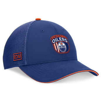 Edmonton Oilers čepice baseballová kšiltovka 2024 Draft NHL On Stage Trucker Adjustable Hat