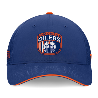 Edmonton Oilers čepice baseballová kšiltovka 2024 Draft NHL On Stage Trucker Adjustable Hat