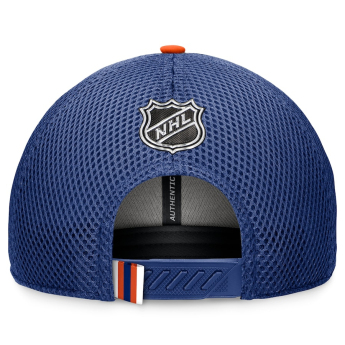 Edmonton Oilers čepice baseballová kšiltovka 2024 Draft NHL On Stage Trucker Adjustable Hat