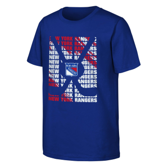 New York Rangers dětské tričko Box Ss Ctn Tee