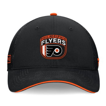 Philadelphia Flyers čepice baseballová kšiltovka 2024 Draft NHL On Stage Trucker Adjustable Hat