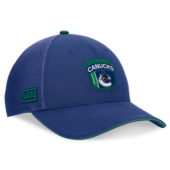 Vancouver Canucks čepice baseballová kšiltovka 2024 Draft NHL On Stage Trucker Adjustable Hat