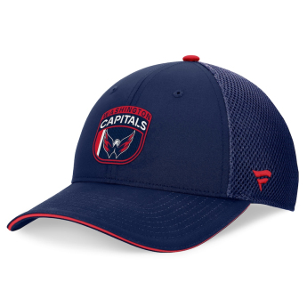 Washington Capitals čepice baseballová kšiltovka 2024 Draft NHL On Stage Trucker Adjustable Hat