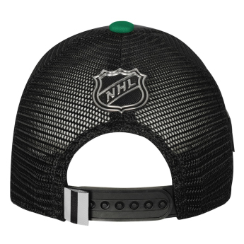 Dallas Stars dětská čepice baseballová kšiltovka 2024 Draft NHL On Stage Trucker Adjustable Hat