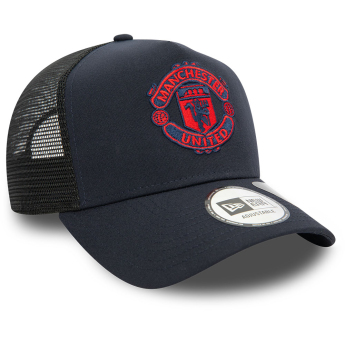 Manchester United čepice baseballová kšiltovka 9Forty Trucker E-Frame