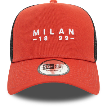 AC Milan čepice baseballová kšiltovka 9Forty Trucker Wordmark Cooper