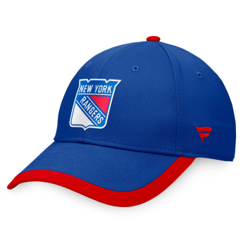 New York Rangers čepice baseballová kšiltovka Defender Structured Adjustable blue