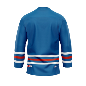 Hokejové reprezentace hokejový dres Lukáš Sedlák #23 2023/2024 CCM Fandres replica - blue