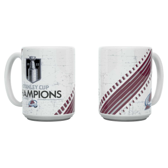 Colorado Avalanche hrníček 2022 Stanley Cup Champions 15oz. Sublimated Mug Jumbo