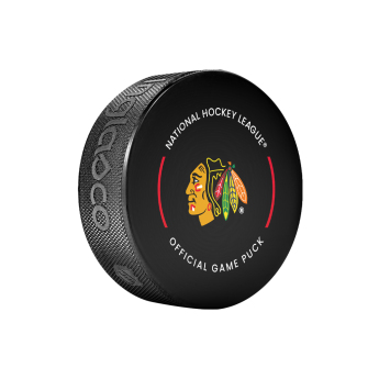 Chicago Blackhawks puk Official Game Puck 2022-2023