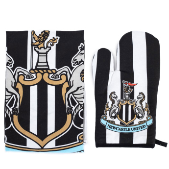 Newcastle United rukavice do trouby a zástěra Stripe design