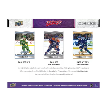 NHL boxy hokejové karty NHL 2024-25  Upper Deck MVP Hockey Hobby Box