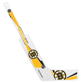 Boston Bruins plastová minihokejka Sher-wood goalie