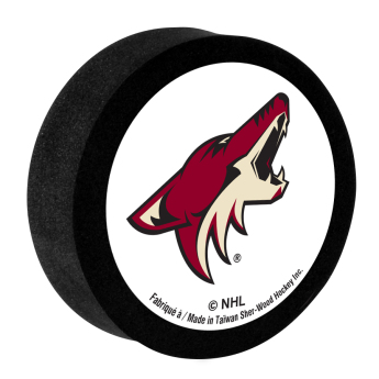 Arizona Coyotes pěnový puk White Sher-Wood