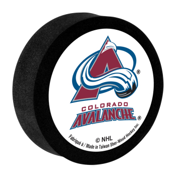 Colorado Avalanche pěnový puk White Sher-Wood