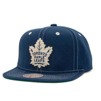 Toronto Maple Leafs čepice flat kšiltovka Contrast Natural Snapback