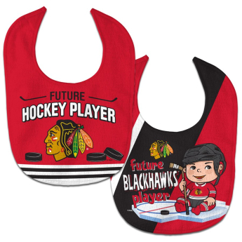 Chicago Blackhawks dětský bryndák WinCraft Future Hockey Player 2 Pack