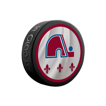 Colorado Avalanche puk reverse retro jersey souvenir collector hockey puck