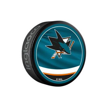 San Jose Sharks puk Reverse Retro Jersey 2022 Souvenir Collector Hockey Puck