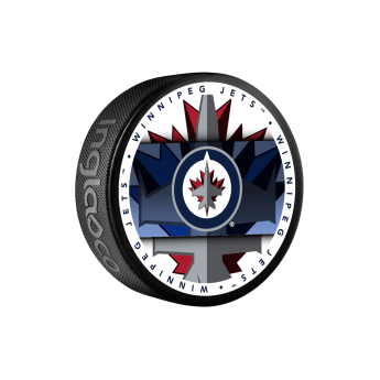 Winnipeg Jets puk Medallion Souvenir Collector