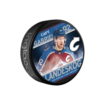 Colorado Avalanche puk Gabriel Landeskog Captain Collection