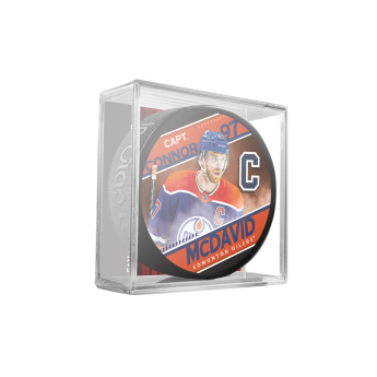 Edmonton Oilers puk Connor McDavid Captain Collection