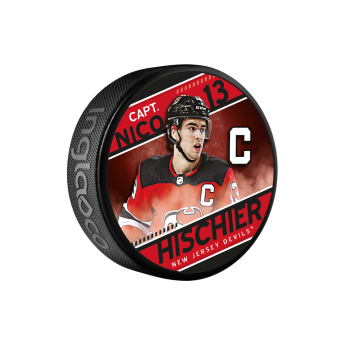 New Jersey Devils puk Nico Hischier Captain Collection