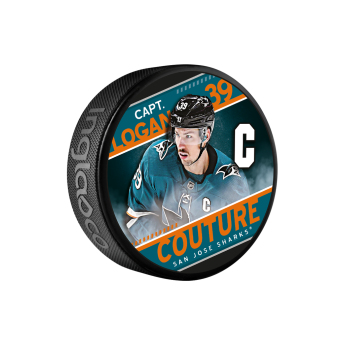 San Jose Sharks puk Logan Couture Captain Collection