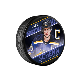 St. Louis Blues puk Bryden Scheen Captain Collection