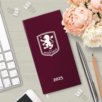 Aston Villa diář Slim 2025