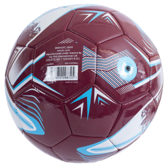 West Ham United fotbalový míč Turbine - size 5