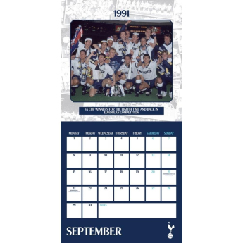 Tottenham Hotspur kalendář Legends Square 2025