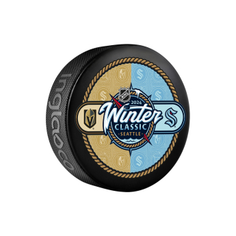 Seattle Kraken puk Winter Classic 2024 Seattle Match-Up Souvenir Collectors Puck