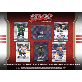 NHL boxy hokejové karty NHL 2024-25 Upper Deck MVP Hockey Retail Box