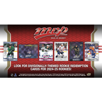 NHL boxy hokejové karty NHL 2024-25 Upper Deck MVP Hockey Gravity Feed Box