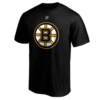 Boston Bruins pánské tričko David Pastrnak #88 Iconic Name & Number Graphic