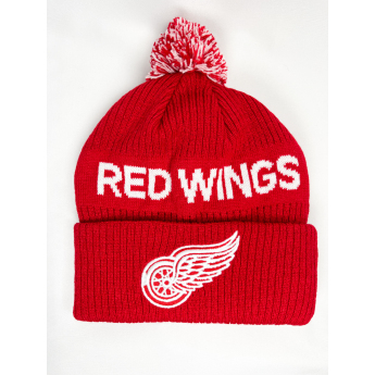 Detroit Red Wings dětská zimní čepice Cufed Knit With Pom