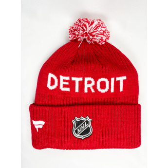 Detroit Red Wings dětská zimní čepice Cufed Knit With Pom