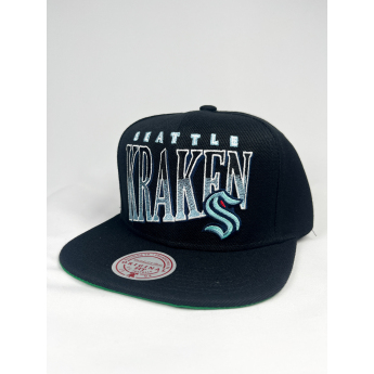 Seattle Kraken čepice flat kšiltovka Line Work Snapback